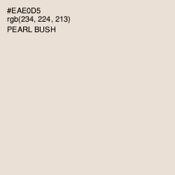 #EAE0D5 - Pearl Bush Color Image
